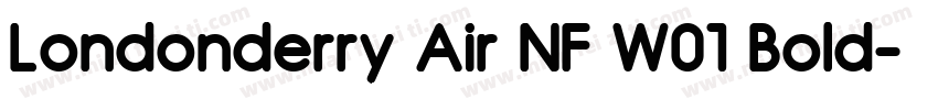 Londonderry Air NF W01 Bold字体转换